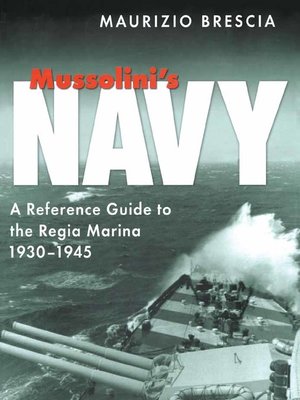 cover image of Mussolini's Navy
